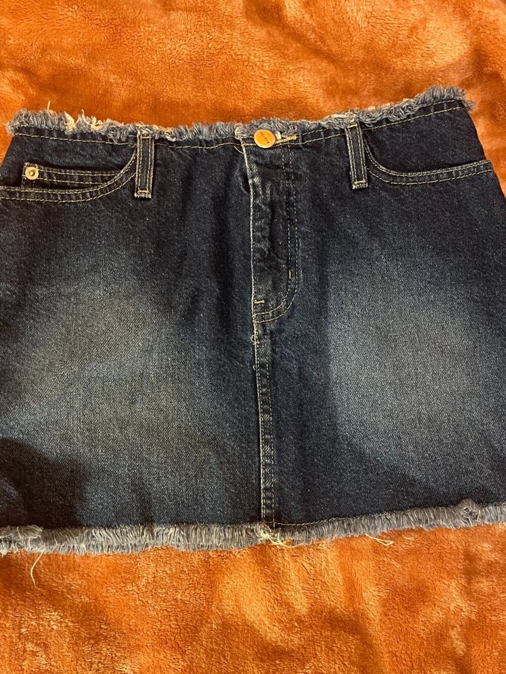 Y2K Denim Mini-Skirt (Rave4Real) Size 5